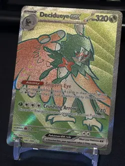 Pokemon ME03: Perfect Order Decidueye ex 100/088 Ultra Rare Holo - Image 3