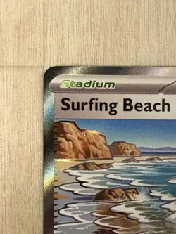 Surfing Beach Holo Chaos Rising Ultra Rare 114/086 Pokemon TCG - Image 3