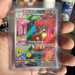 Sawsbuck 166/162 SV05 Temporal Forces Illustration Rare Holo - Image 1