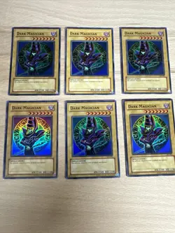 SYE-001 SIX Dark Magician Super Rare UNL Edition Yugioh Cards lp - Image 1