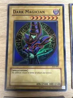 SYE-001 SIX Dark Magician Super Rare UNL Edition Yugioh Cards lp - Image 2
