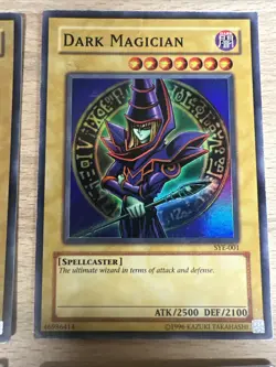 SYE-001 SIX Dark Magician Super Rare UNL Edition Yugioh Cards lp - Image 3