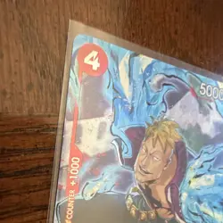 Bandai One Piece Card Game Marco OP02-018 Paramount War SR Alt Art Holo EN - Image 5