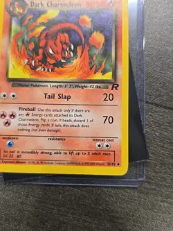 Dark Charmeleon 32/82 Team Rocket Uncommon Pokemon Card TCG LP - Image 4