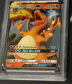 Pokemon TCG 2019 Hidden Fates Charizard GX Card 9/68 PSA 9 Mint - Image 4