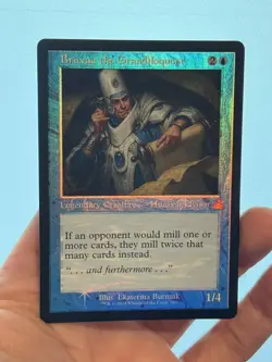 1X FOIL Bruvac the Grandiloquent RETRO FRAME MINT MTG Magic RVR Old Border EDH - Image 3
