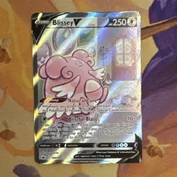 Blissey V (Alternate Full Art) 183/198 - Chilling Reign - Pokemon Card - Image 1