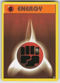 POKEMON FIGHTING ENERGY 96 C EVOLUTIONS NM - Image 1