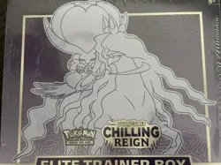 Pokemon TCG Sword & Shield—Chilling Reign Elite Trainer Box English 2021 6+ - Image 1