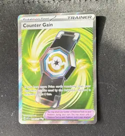 The Pokemon Company Pokemon TCG Counter Gain 249/191 Surging Sparks Holo Hyper - Image 1