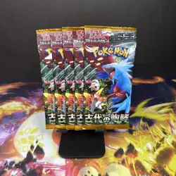 Set of 5- Pokemon TCG Scarlet & Violet Ancient Roar Japanese - Factory Sealed - Image 1