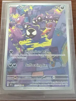 Gastly - 177/162 - Illustration Rare - Temporal Forces - Mint condition - Image 1