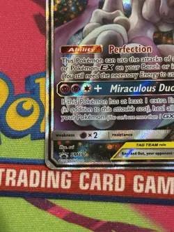 Pokemon TCG Mewtwo & Mew GX SM191 SM Promos Promo Holo TAG TEAM 270 HP 2019 - Image 5