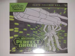 Factory Sealed Pokemon TCG Mega Evolution Perfect Order ETB Elite Trainer Box - Image 1
