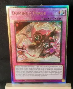 Yu-Gi-Oh! Dominus Purge *ULTIMATE RARE* RA05-EN150 1st Edition NM/M - Image 1