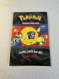Pokemon Team Rocket Card List WOTC 2000 - Image 1