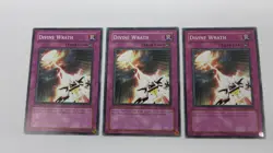 3x ( 2x 1ST / 1x UNL ) DIVINE WRAITH 5DS1-EN038 TRAP CARD COMMON YUGIOH NM - Image 1
