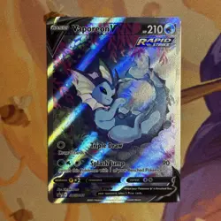 Vaporeon V SWSH181 SWSH: Sword & Shield Promo Cards Holo - Image 1