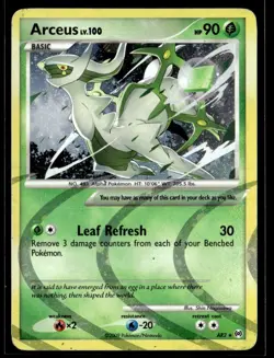 2009 Arceus Arceus (AR2) Holo Rare #AR2 - Image 1