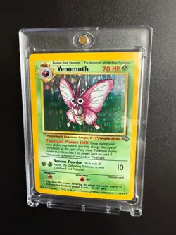 Venomoth Jungle 13/64 Pokemon Holo Rare 1999 WOTC Vintage LP Condition - Image 1