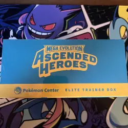 Pokemon TCG Ascended Heroes Pokemon Center Exclusive ETB Sealed Clean with Case - Image 2
