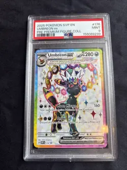 Pokemon TCG: Umbreon ex Sv Scarlet & Violet Promo Holo SVP176 PSA 9 English - Image 1