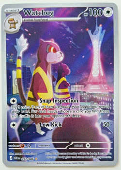 Watchog 097/086 Illustration Rare - Chaos Rising - Pokemon English - Image 1