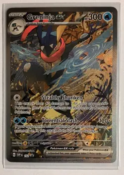 Greninja ex 132 Scarlet & Violet Promo Pokemon Holo M/NM - Image 1