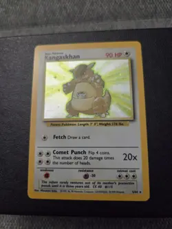 NM Pokemon TCG Kangaskhan No Symbol Error 21/64 Holo Rare Jungle - Image 2