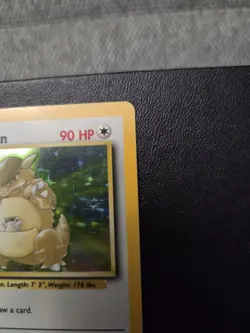 NM Pokemon TCG Kangaskhan No Symbol Error 21/64 Holo Rare Jungle - Image 4