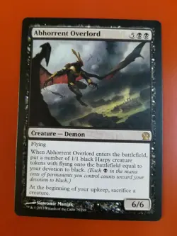 1x Abhorrent Overlord | Theros | MTG Magic Cards - Image 3