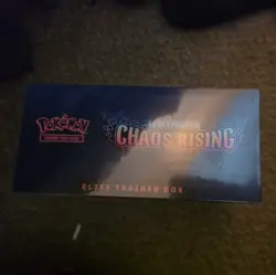 Pokemon Mega Evolution Chaos Rising Pokemon ETB Factory Sealed. - Image 2