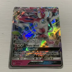 Sylveon GX 92/145 SM Guardians Rising Ultra Rare Holo English 2017 200HP - Image 1