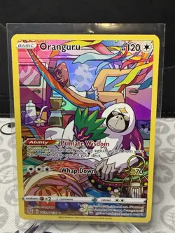 Oranguru TG12/TG30 Pokemon Brilliant Stars Trainer Gallery Full-Art Holo LP - Image 1