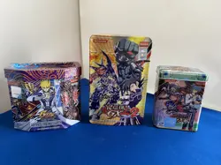 Yugioh Card Game EMPTY Tins Only (No Cards) - 3 Tins - Various - See Pictures - Image 1
