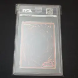 2002 YUGIOH PSA 9 Gaia the Fierce Knight LOB-006 Ultra Rare Unlimited Original - Image 2