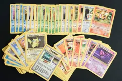 1st Edition Gym Heroes Lot of 88 Near Complete Uncommon/Common Set Pokemon Cards - Image 1