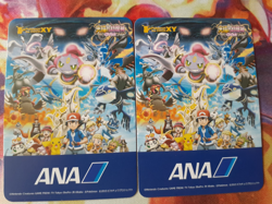 2015 Pokemon ANA Pair Latios and Latias Mini Playing Cards NM - Image 2