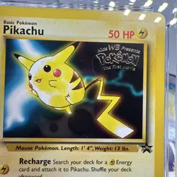 CGC 8.5 MINT Pikachu Black Star Promo WB Movie 4 Pokemon Card Mewto Strikes Back - Image 5