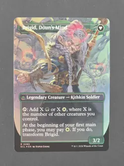 MTG Brigid Clachans Heart Borderless Foil Lorwyn Eclipsed 0285 - Image 2