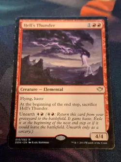 Hell's Thunder - Duel Decks: Speed vs. Cunning - Magic the Gathering MTG Nice! - Image 1