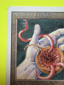 Nevinyrral's Disk Revised LP, Light Played. MTG Magic the Gathering - Image 3