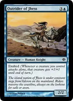 MTG - Outrider of Jhess - Foil Shards of Alara - Image 1