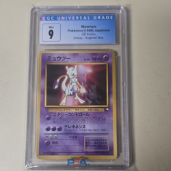 Pokemon TCG 1998 Japanese CD Promo Mewtwo #150 Ken Sugimori CGC 9 - Image 1