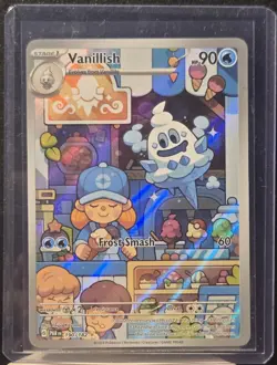 Pokemon Vanillish 190/182 Pokemon Paradox Rift IR Full Art - Image 1