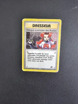 Carte Pokemon Attaque sournoise des Rocket 16/82 Holo Team Rocket Wizards FR - Image 1