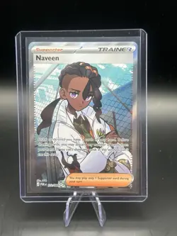 Pokemon Perfect Order Naveen Ultra Rare Full Art Trainer Supporter 112/088 - Image 1