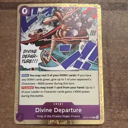 Divine Departure OP13-076 Rare Carrying On His Will One Piece NM English - Image 1
