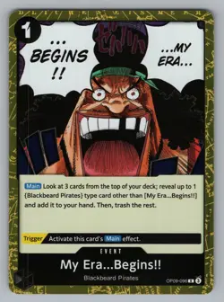 MY ERA...BEGINS!! OP09-096 PREMIUM BOOSTER VOL. 2 ONE PIECE FOIL NM OP09) . - Image 1