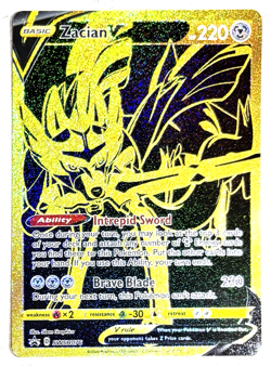 Zacian V - Pokemon - SWSH076 - Sword & Shield Promo Card Holo MINT - Image 1